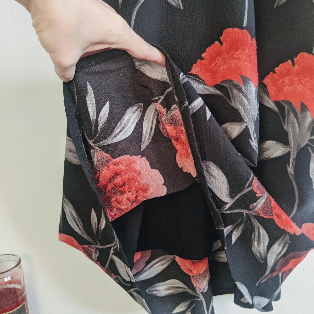 Seek The Label Black Rose Slip Dress XS - Picture 4 of 7